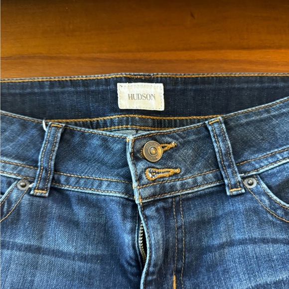 Blue Denim Shorts Hudson women 29 - Picture 3 of 10